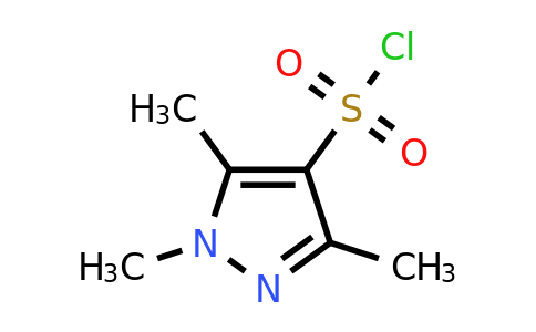 CAS 59340-27-1 | trimethyl-1H-pyrazole-4-sulfonyl chloride