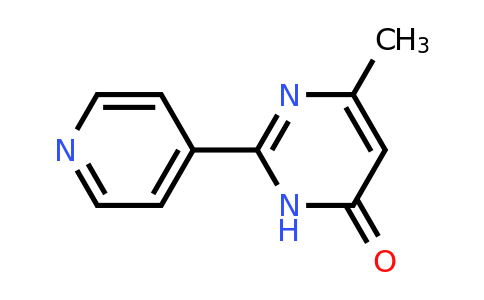 CAS 59341-68-3 | 6-Methyl-2-(pyridin-4-yl)pyrimidin-4(3H)-one