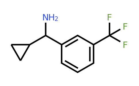 CAS 59382-27-3 | cyclopropyl[3-(trifluoromethyl)phenyl]methanamine