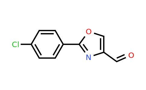 CAS 59398-91-3 | 2-(4-Chloro-phenyl)-oxazole-4-carbaldehyde