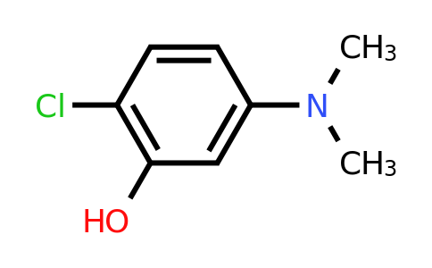 CAS 59444-00-7 | 2-Chloro-5-(dimethylamino)phenol