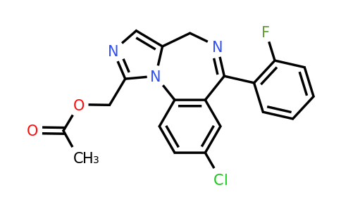 CAS 59468-89-2 | 1-Acetoxymethyl-8-chloro-6-(2-fluorophenyl)-4H-imidazo[1,5-A][1,4]benzodiazepine