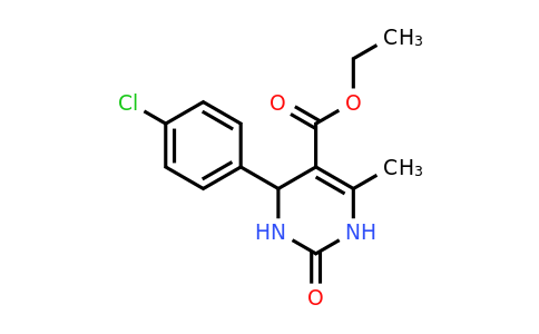 CAS 5948-71-0 | Ethyl 4-(4-chlorophenyl)-6-methyl-2-oxo-1,2,3,4-tetrahydropyrimidine-5-carboxylate