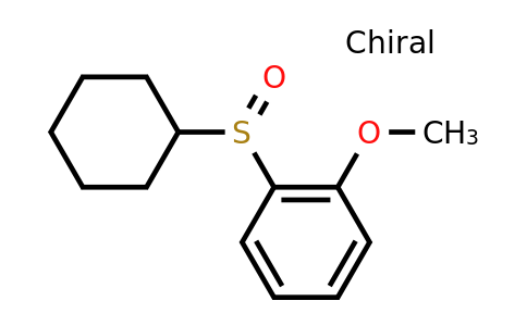 CAS 594836-19-8 | (R)-1-(Cyclohexylsulfinyl)-2-methoxybenzene