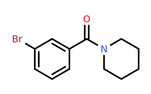 CAS 59507-53-8 | (3-Bromophenyl)(piperidin-1-yl)methanone