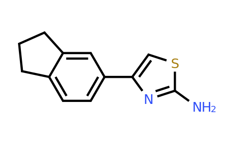 CAS 59543-75-8 | 4-(2,3-dihydro-1H-inden-5-yl)-1,3-thiazol-2-amine