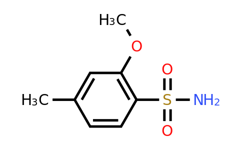 CAS 59554-39-1 | 2-Methoxy-4-methylbenzenesulfonamide