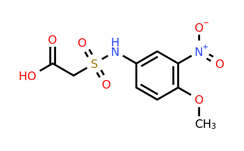 CAS 595582-47-1 | 3-Nitro-4-methoxyanilinosulfonyl acetic acid