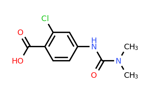 CAS 59587-01-8 | 2-chloro-4-[(dimethylcarbamoyl)amino]benzoic acid