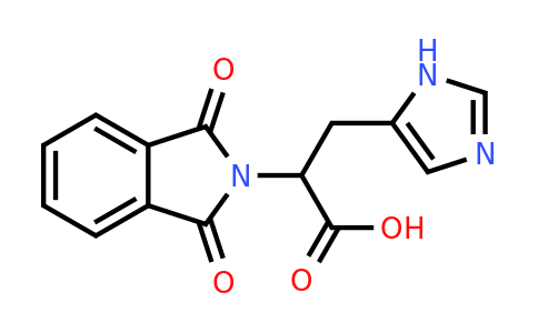 CAS 5959-79-5 | 2-(1,3-dioxo-2,3-dihydro-1H-isoindol-2-yl)-3-(1H-imidazol-5-yl)propanoic acid