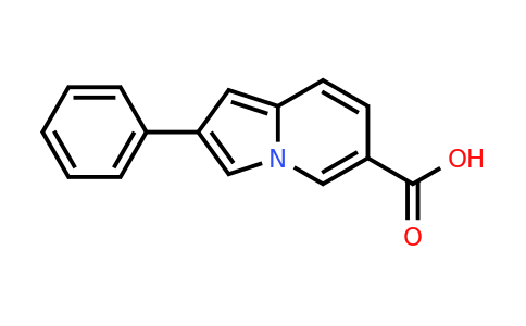 CAS 59603-58-6 | 2-phenylindolizine-6-carboxylic acid