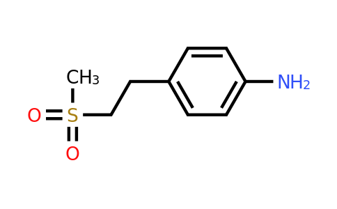 CAS 596131-24-7 | 4-(2-methanesulfonylethyl)aniline