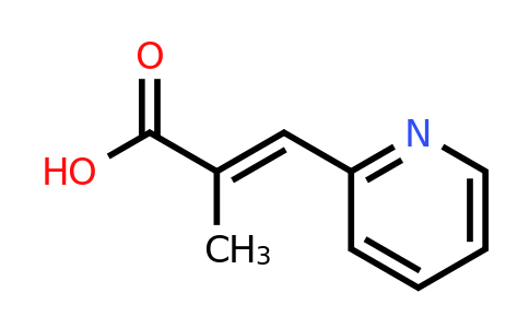 CAS 59627-03-1 | 2-Methyl-3-(pyridin-2-yl)acrylic acid