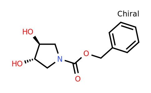 CAS 596793-30-5 | (3S,4S)-Benzyl 3,4-dihydroxypyrrolidine-1-carboxylate