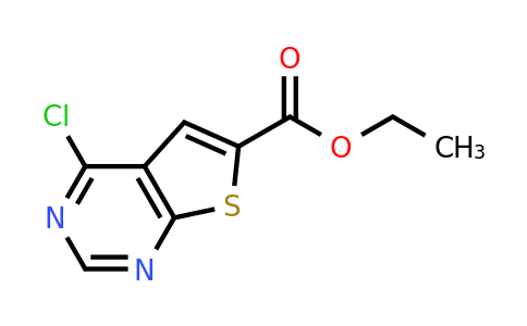 CAS 596794-91-1 | Ethyl 4-chlorothieno[2,3-D]pyrimidine-6-carboxylate