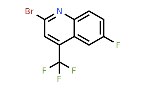 CAS 596845-30-6 | 2-Bromo-6-fluoro-4-(trifluoromethyl)quinoline