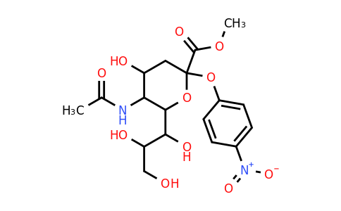 CAS 59694-35-8 | 5-Acetamino-4-hydroxy-2-(4-nitro-phenoxy)-6-(1,2,3-trihydroxy-propyl)-tetrahydro-pyran-2-carboxylic acid methyl ester