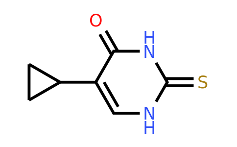 CAS 59698-21-4 | 5-Cyclopropyl-2-thioxo-2,3-dihydropyrimidin-4(1H)-one