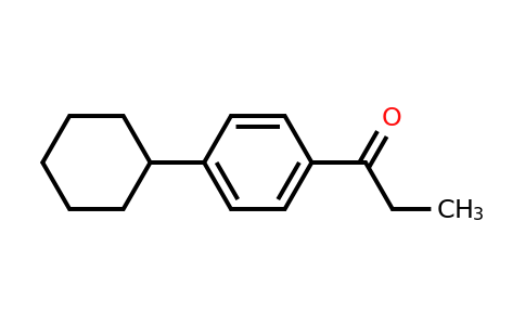 CAS 59721-67-4 | 1-(4-Cyclohexylphenyl)propan-1-one