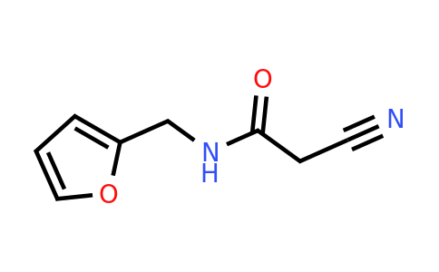 CAS 59749-85-8 | 2-Cyano-N-(furan-2-ylmethyl)acetamide