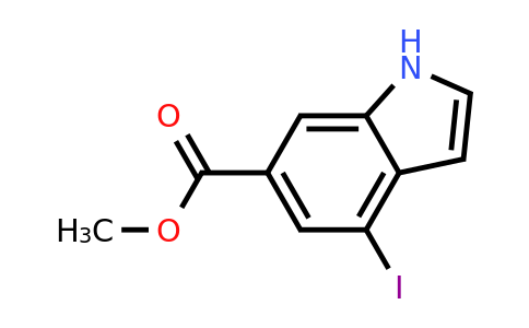 CAS 597562-19-1 | 4-Iodo-6-indole carboxylic acid methyl ester
