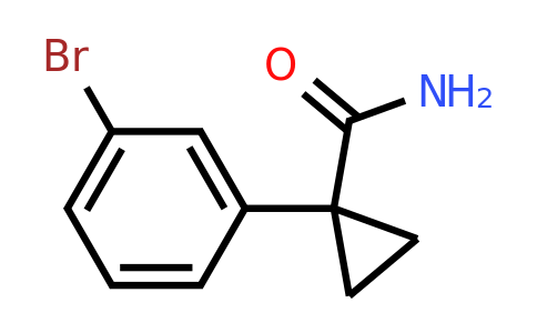 CAS 597563-13-8 | 1-(3-Bromophenyl)cyclopropane-1-carboxamide