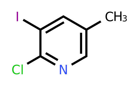 CAS 59782-91-1 | 2-Chloro-3-iodo-5-methyl-pyridine