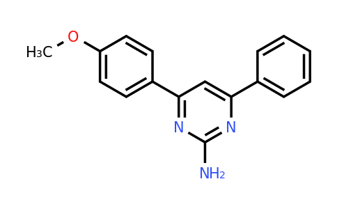 CAS 59807-19-1 | 4-(4-Methoxyphenyl)-6-phenylpyrimidin-2-amine