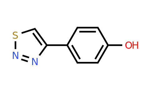 CAS 59834-05-8 | 4-(1,2,3-thiadiazol-4-yl)phenol