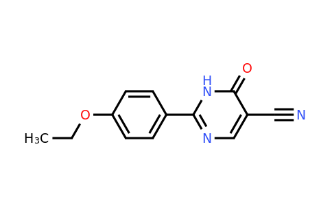 CAS 59855-70-8 | 2-(4-Ethoxyphenyl)-6-oxo-1,6-dihydropyrimidine-5-carbonitrile