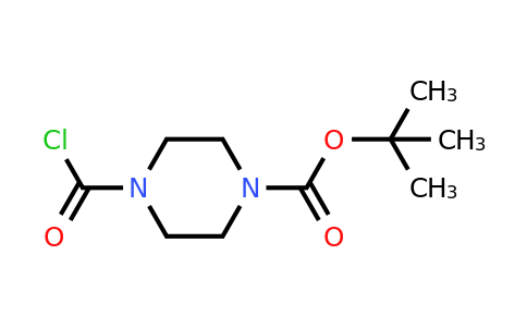 CAS 59878-28-3 | 1-piperazinecarboxylic acid, 4-(chlorocarbonyl)-, 1,1-dimethylethyl ester