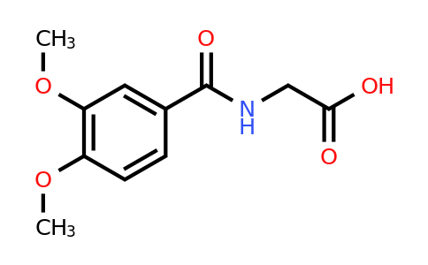 CAS 59893-89-9 | 2-[(3,4-dimethoxyphenyl)formamido]acetic acid