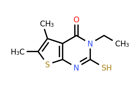 CAS 59898-60-1 | 3-ethyl-5,6-dimethyl-2-sulfanyl-3H,4H-thieno[2,3-d]pyrimidin-4-one