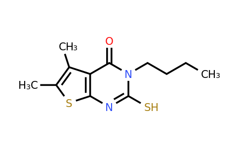 CAS 59898-61-2 | 3-butyl-5,6-dimethyl-2-sulfanyl-3H,4H-thieno[2,3-d]pyrimidin-4-one