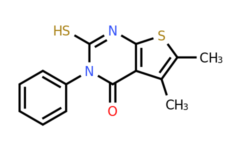 CAS 59898-64-5 | 5,6-dimethyl-3-phenyl-2-sulfanyl-3H,4H-thieno[2,3-d]pyrimidin-4-one