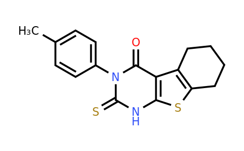 CAS 59898-69-0 | 4-(4-methylphenyl)-5-sulfanyl-8-thia-4,6-diazatricyclo[7.4.0.0,2,7]trideca-1(9),2(7),5-trien-3-one