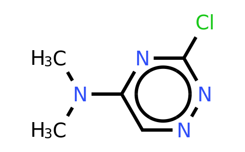 3-Chloro-N,n-dimethyl-1,2,4-triazin-5-amine