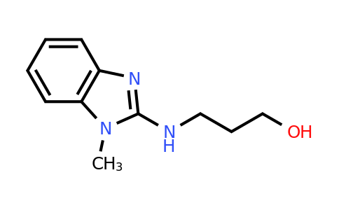 CAS 600180-33-4 | 3-[(1-Methyl-1H-1,3-benzodiazol-2-yl)amino]propan-1-ol