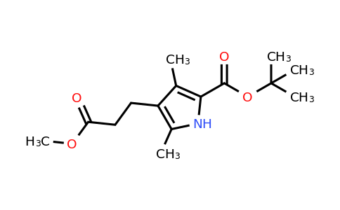 CAS 60024-89-7 | tert-Butyl 4-(3-methoxy-3-oxopropyl)-3,5-dimethyl-1H-pyrrole-2-carboxylate
