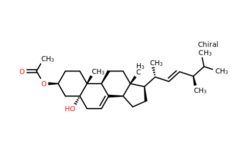 CAS 60045-90-1 | 3B-Acetoxyergosta-7,22-dien-5A-ol