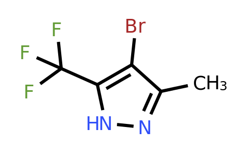 CAS 60061-68-9 | 4-bromo-3-methyl-5-(trifluoromethyl)-1H-pyrazole