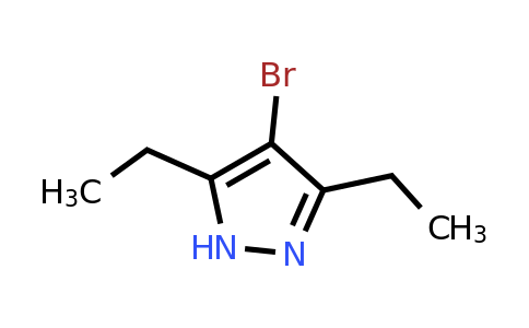 CAS 60061-70-3 | 4-bromo-3,5-diethyl-1H-pyrazole
