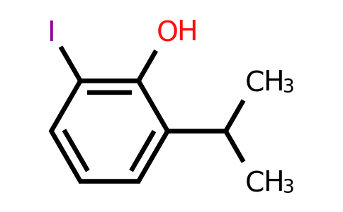CAS 600738-63-4 | 2-Iodo-6-(propan-2-YL)phenol