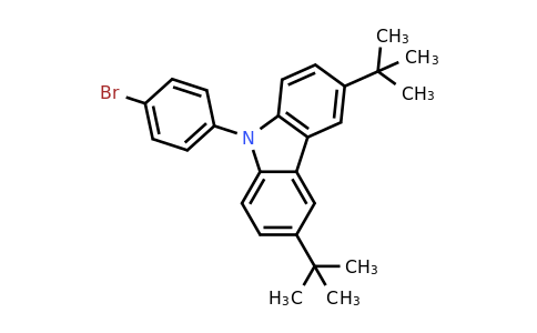 CAS 601454-33-5 | 9-(4-Bromophenyl)-3,6-di-tert-butyl-9H-carbazole