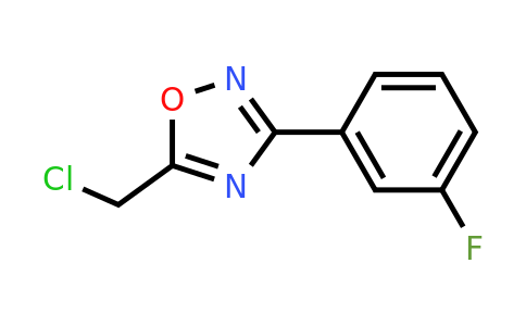 CAS 601484-33-7 | 5-(Chloromethyl)-3-(3-fluorophenyl)-1,2,4-oxadiazole