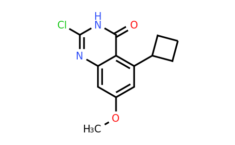CAS 601514-54-9 | 2-Chloro-5-cyclobutyl-7-methoxyquinazolin-4(3H)-one