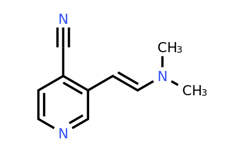 CAS 601514-61-8 | (E)-3-(2-(Dimethylamino)vinyl)isonicotinonitrile