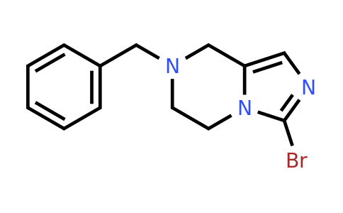CAS 601515-08-6 | 7-Benzyl-3-bromo-5,6,7,8-tetrahydroimidazo[1,5-A]pyrazine