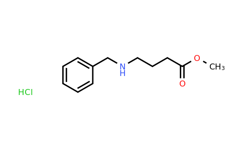 CAS 60169-40-6 | methyl 4-(benzylamino)butanoate hydrochloride