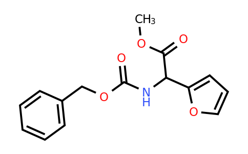 CAS 60242-05-9 | methyl 2-(((benzyloxy)carbonyl)amino)-2-(furan-2-yl)acetate